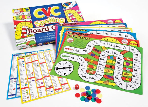 Didax Cvc Spelling Board Games 