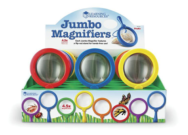 Learning Resources Primary Science Jumbo Magnifiers Set