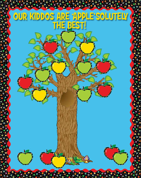 Boggle Bulletin Board - Colorful Theme - Appletastic Learning