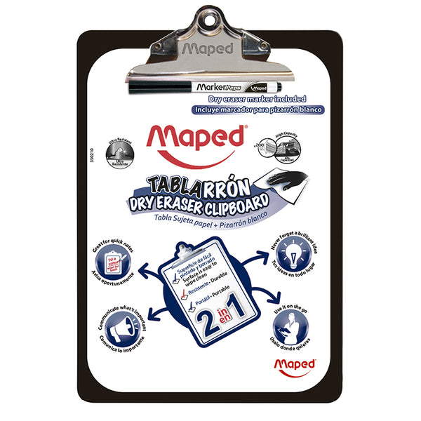 Maped Dry Erase Clipboard