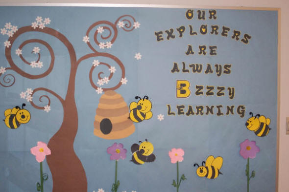 Spring Bulletin Board: Get Outside and BEE Active!