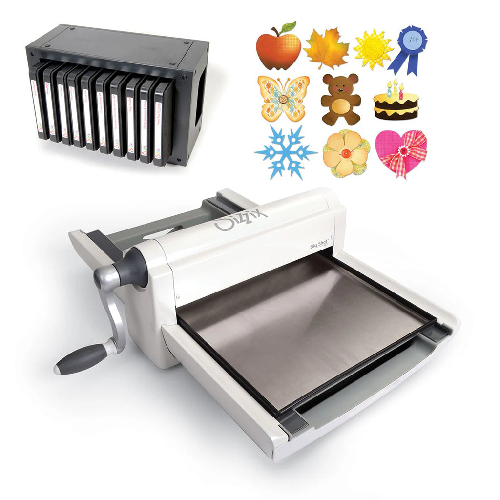 Sizzix Big Shot Pro Starter Set With Sizzix Bigz Teacher's Favorites S ...