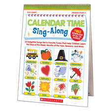 Scholastic Calendar Time Sing-Along Flip Chart