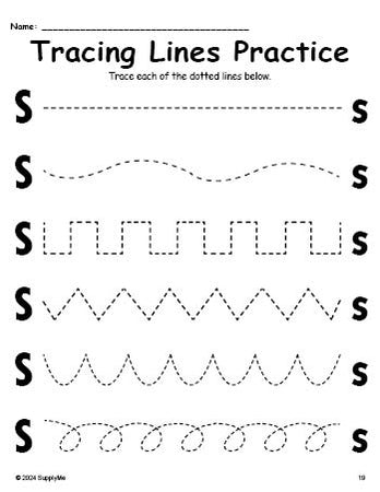 FREE Preschool Letter S Worksheets and Printables Ages 3-4 Years Old ...