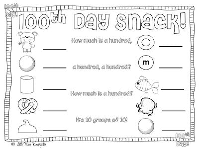 160+ Fun and Free 100th Day of School Printables and Worksheets