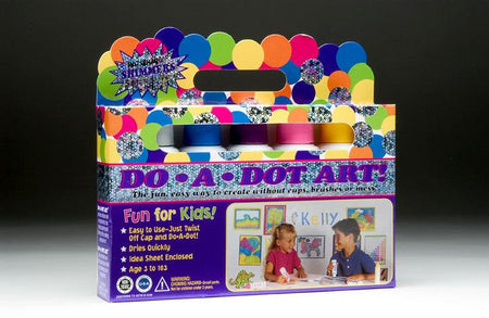 Do-A-Dot Art Washable Rainbow Dot Markers, Assorted Colors, PK8 DAD201