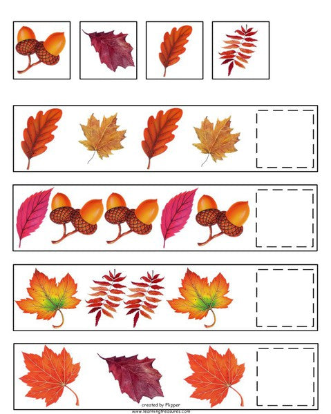 What Comes Next? - Fall Patterning Printable – SupplyMe