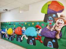 How High Can You SMURF?! - Back-To-School AR Bulletin Board