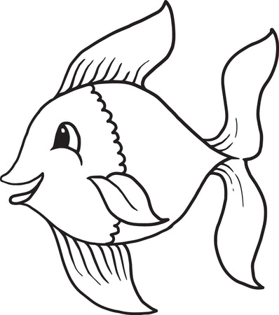 14 Free Fish Coloring Pages for Kids - Printable Coloring Sheets – SupplyMe