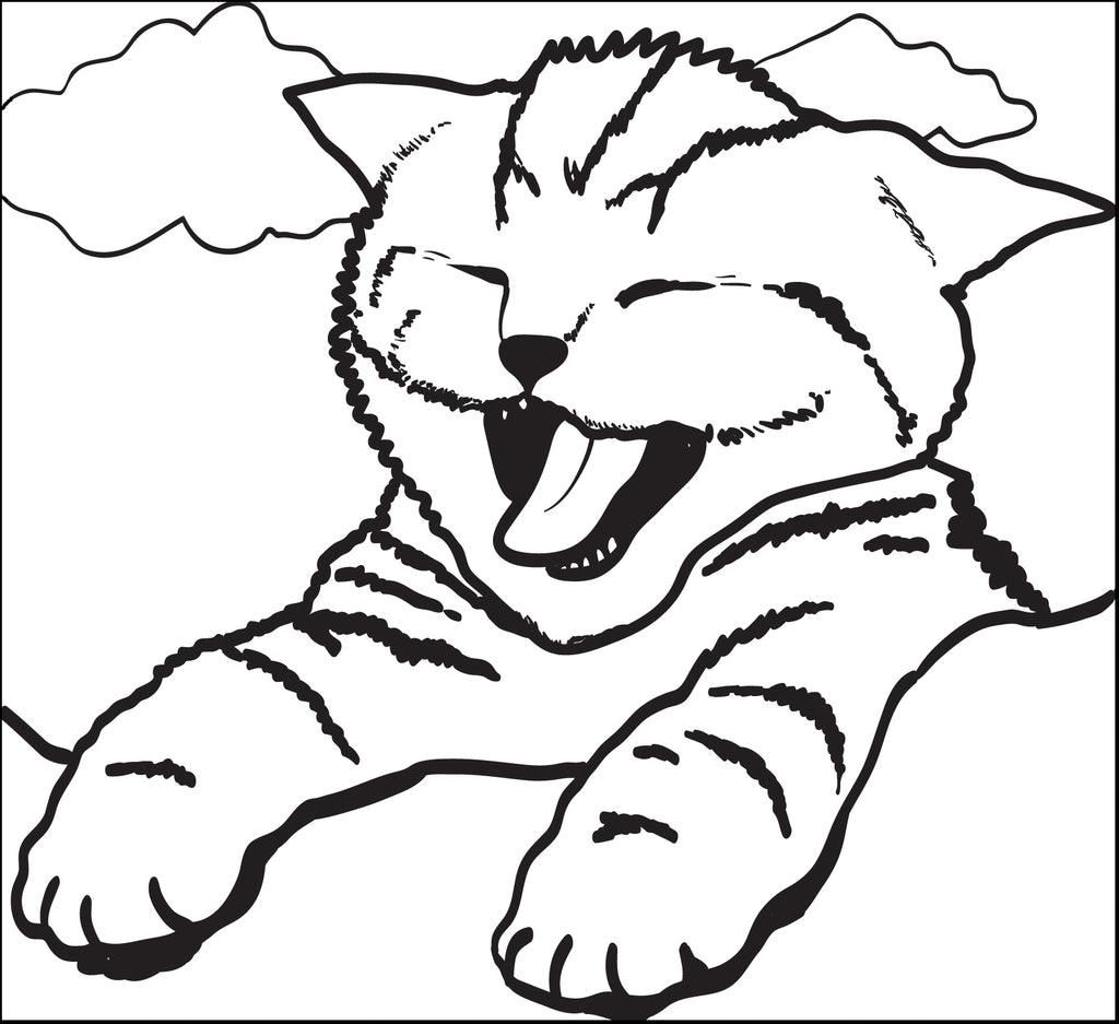 Cat Coloring Pages  Free Printable Kitten Coloring Sheets