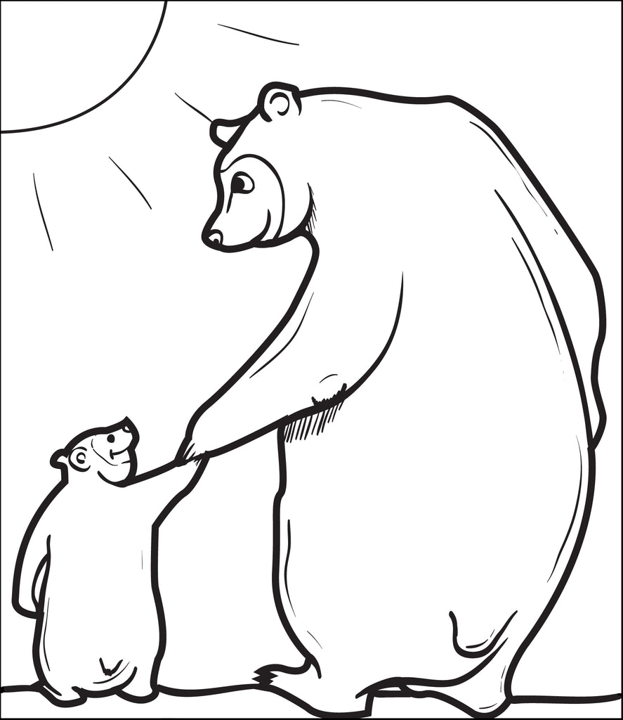 Little bear - Bears Kids Coloring Pages