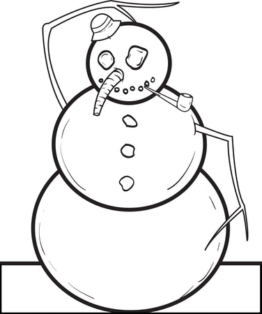 Printable Christmas Tree Coloring Page For Kids #3 – SupplyMe