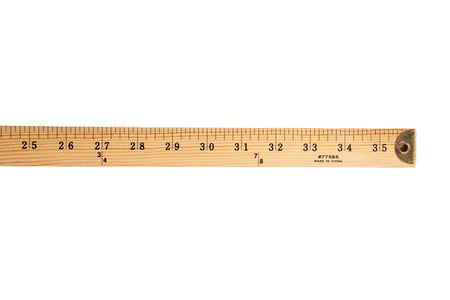 Wooden Meter Stick Plain Ends