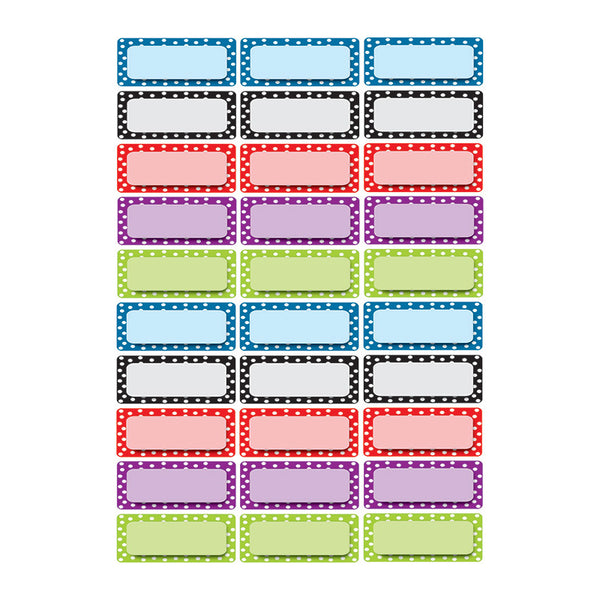 Ashley Productions Small Magnetic Labels, Color Dots | ASH10079 – SupplyMe