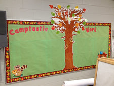 Camptastic Work! - Camping Themed B2S Bulletin Board