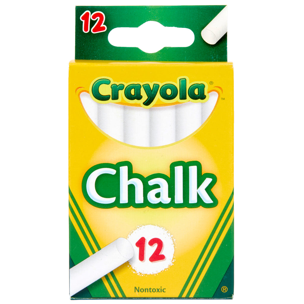 Vintage Crayola Colored Drawing Chalk 12 Colors Sealed NOT FOR