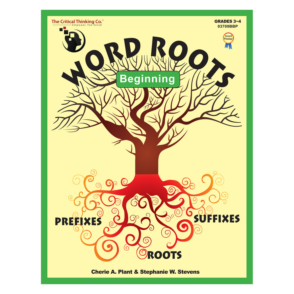 The Critical Thinking Co. Word Roots Beginning