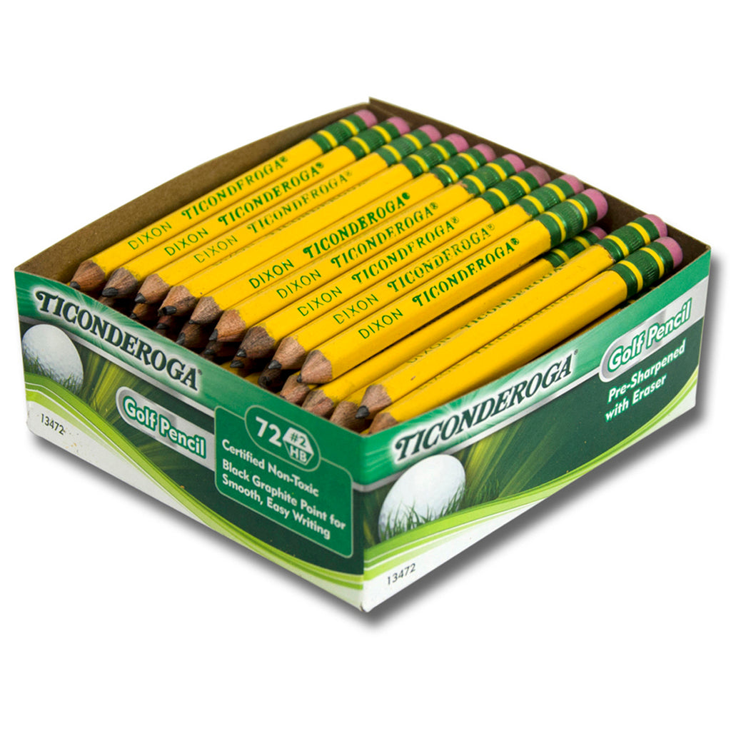 Ticonderoga Non-toxic Pencils, Assorted Neon Wood Case Colors, Set