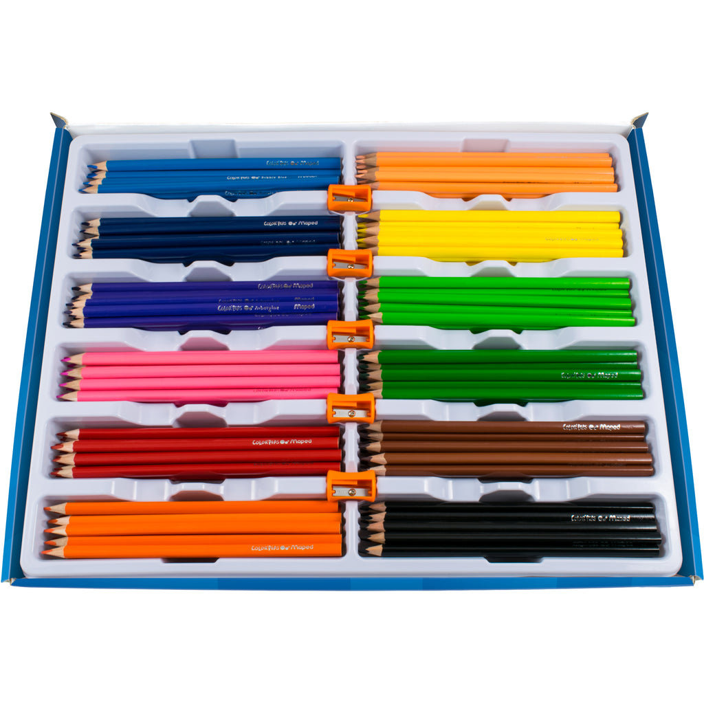 MAPED Triangular Colored Pencil Sets