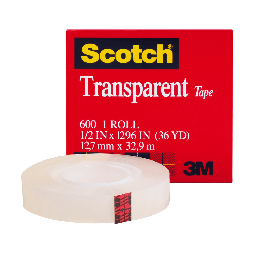 3M 1/2 in 600 Scotch Tape