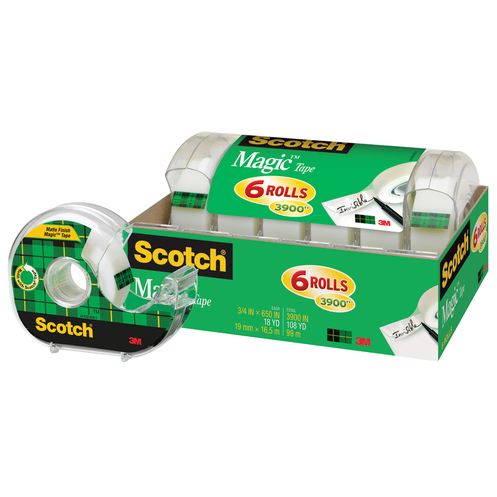 Scotch® Magic™ Tape Refill Roll - Clear, 0.75 x 900 In - Fry's Food Stores