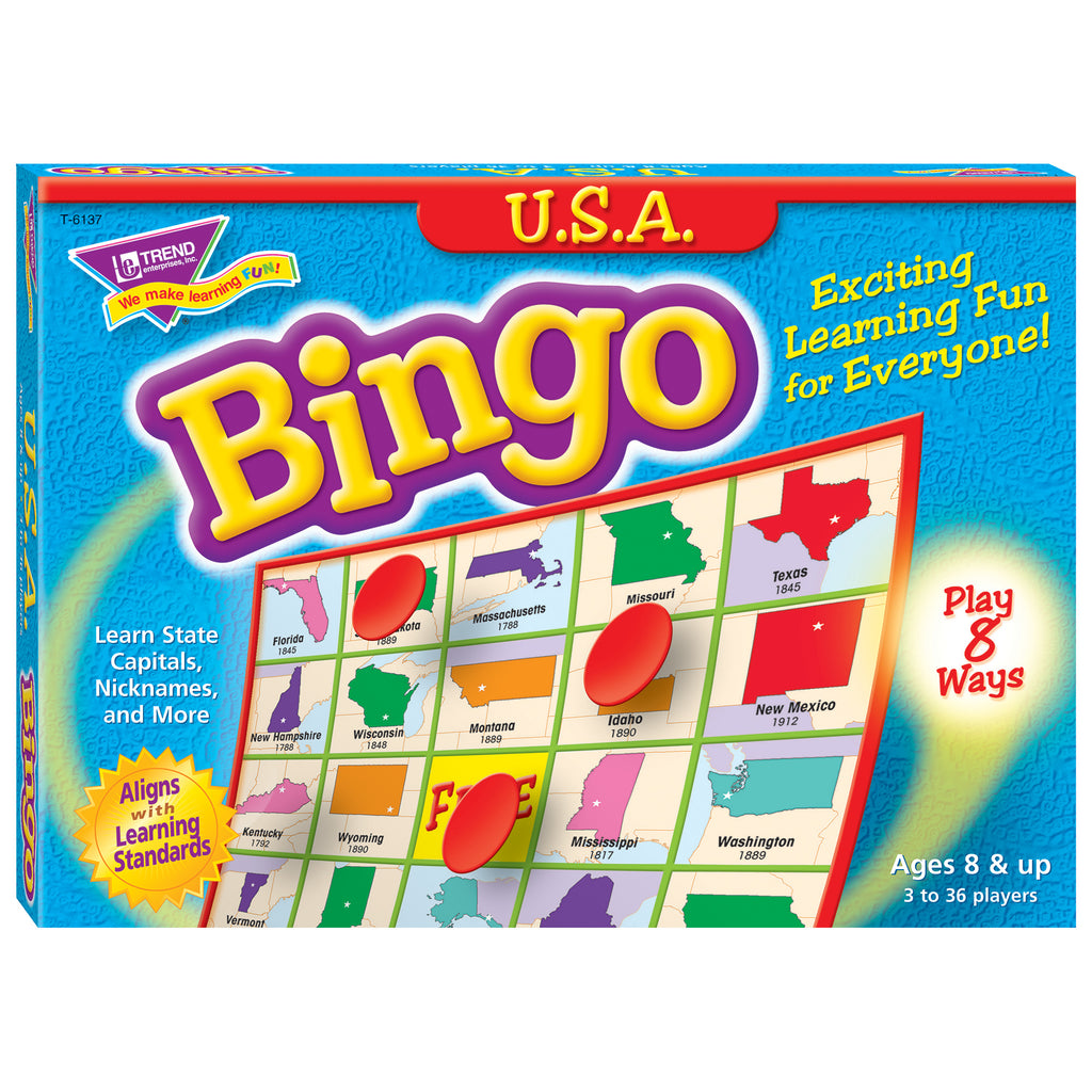  Trend Enterprises: Synonyms Bingo Game, Exciting Way