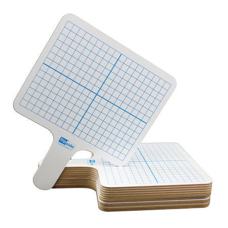 Kleenslate Dry Erase Paddles 24pk Rectangular Classroom Set