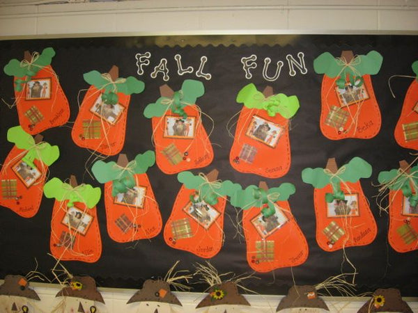 Pumpkin Glyphs - Festive Fall Bulletin Board Idea – SupplyMe