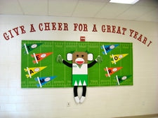 Give A Cheer For A Great Year! - Sports Inspired Back-To-School Bulletin Board