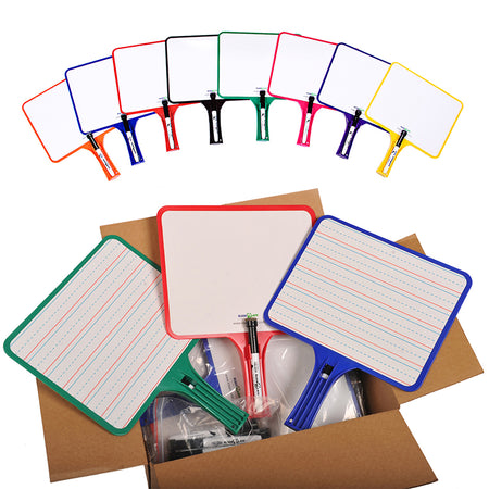 Dry Erase Sheets Lined Replacement Handwriting 8/Pack - KLS7082