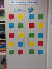 What is Trending in Learning? - Twitter Themed Back-to-School Bulletin Board