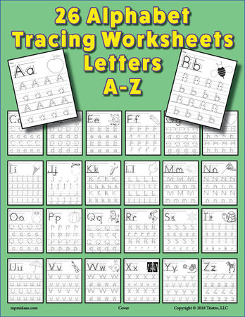 Boxed Letter Worksheets - Themed Letter Sizing Activities