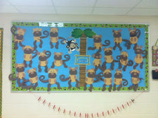 Swingin' Into A New Year! - Monkey Back To School Display