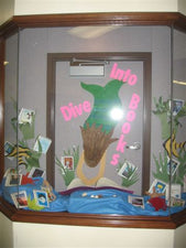 Dive Into Books! - Ocean & Reading Themed B2S Display