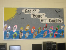 Get On "Board" With Caudills! - Ocean & Reading Themed B2S Display