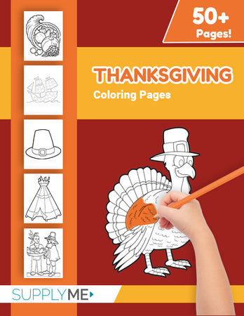 Happy Thanksgiving: My First Dot Art Coloring Book - Activity book for kids  ages 4-8 years using big dot markers and paint daubers: Do a d (Paperback)