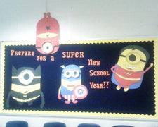 Prepare For A Super New School Year! - Super Minions B2S Display