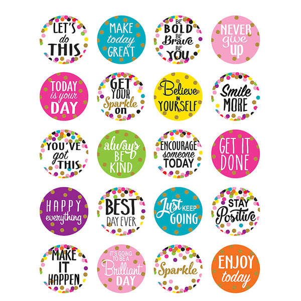 Teacher Created Resources Confetti Words to Inspire Planner Stickers ...