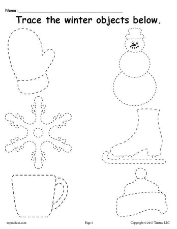 Free Winter Theme Printables - MeganHStudio