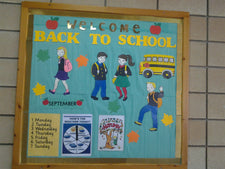 Welcome Back To School Bulletin Board!