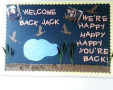 Welcome Back, Jack! - Duck Dynasty B2S Bulletin Board