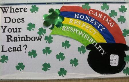 Where Does Your Rainbow Lead? - St. Patrick's Day Bulletin Board – SupplyMe