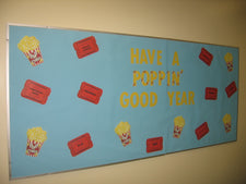 Have A Poppin' Good Year! - Hollywood Themed Back-To-School Bulletin Board