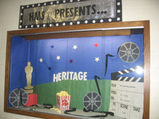 HMS Presents...The Learning Games! - Hollywood Themed Back-To-School Bulletin Board
