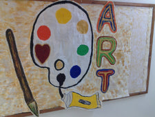 I Love Art! - Back-To-School Bulletin Board Idea
