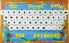 You 'Otter' Know The Keyboard! - Computer Back-To-School Bulletin Board