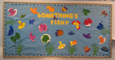 Something's Fishy! - Ocean Themed Back-To-School Bulletin Board