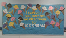 I Scream, You Scream, We All Scream For Ice Cream! - Back-To-School Bulletin Board