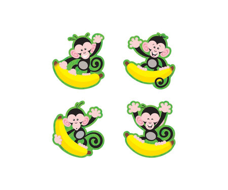 Trend Enterprises Monkey Mischief® Monkeys and Bananas Mini Accents Variety  Pack