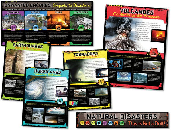 North Star Teacher Resources Natural Disasters Bulletin Board Set ...